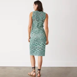 MONROW Space-dye Tank Dress GREENMULTI Cheap